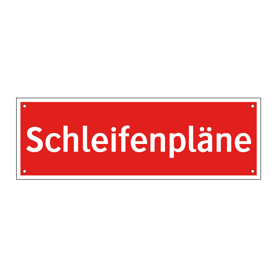 Schleifenpläne