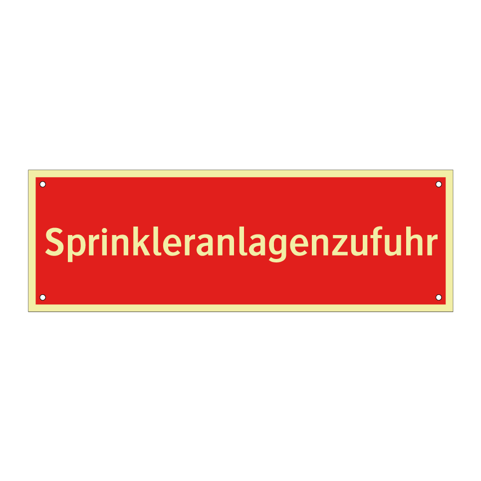 Sprinkleranlagenzufuhr