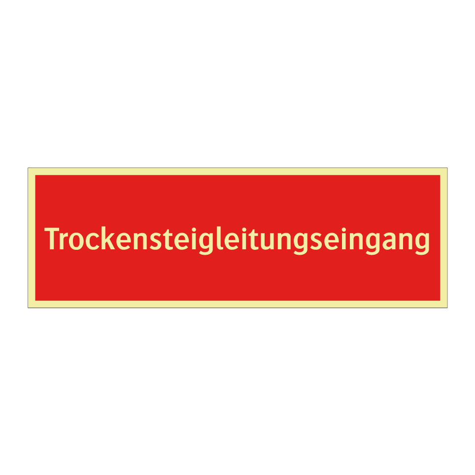 Trockensteigleitungseingang