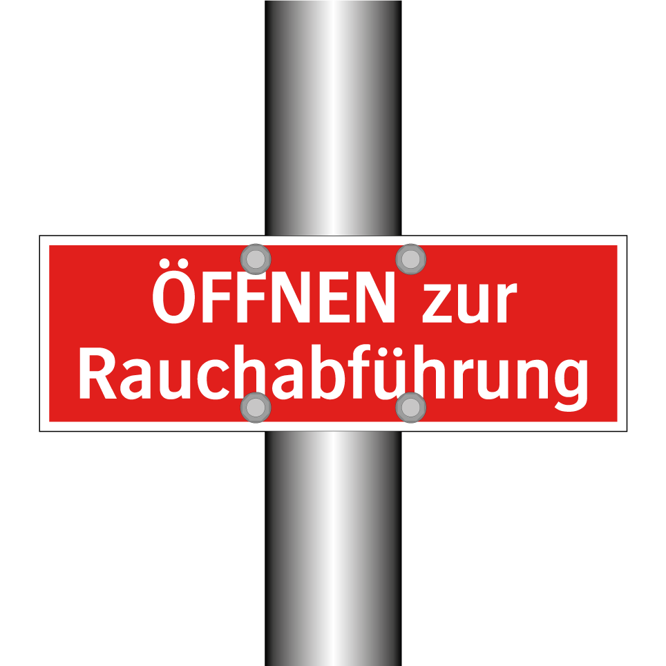 ÖFFNEN zur Rauchabführung