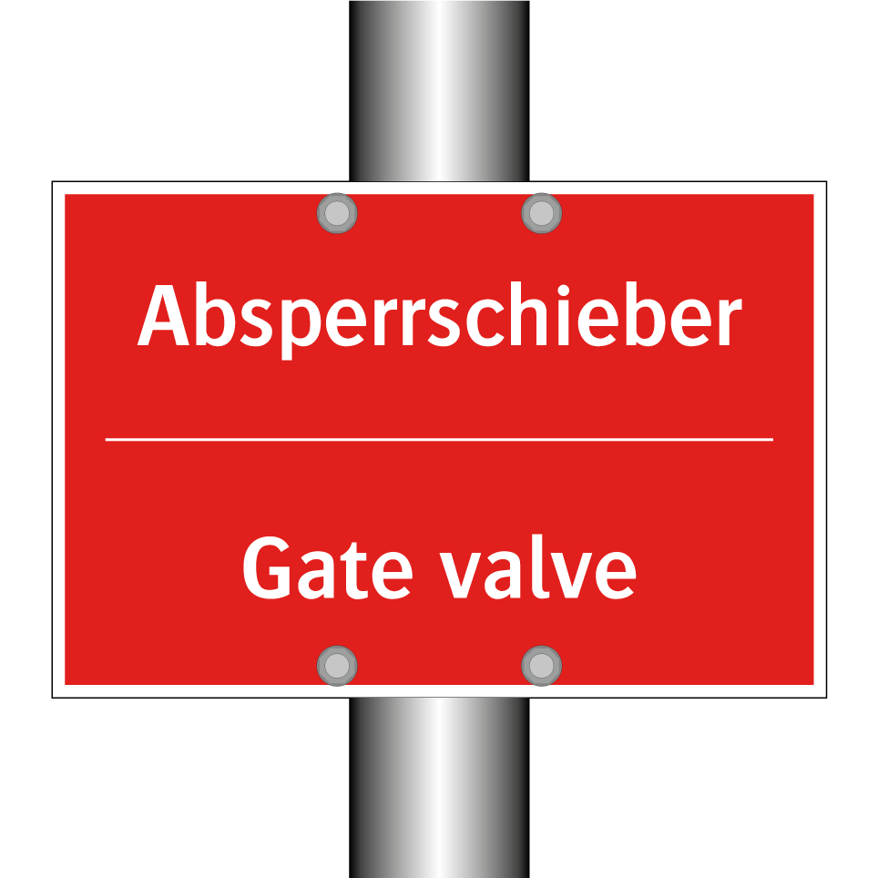 Absperrschieber - Gate valve