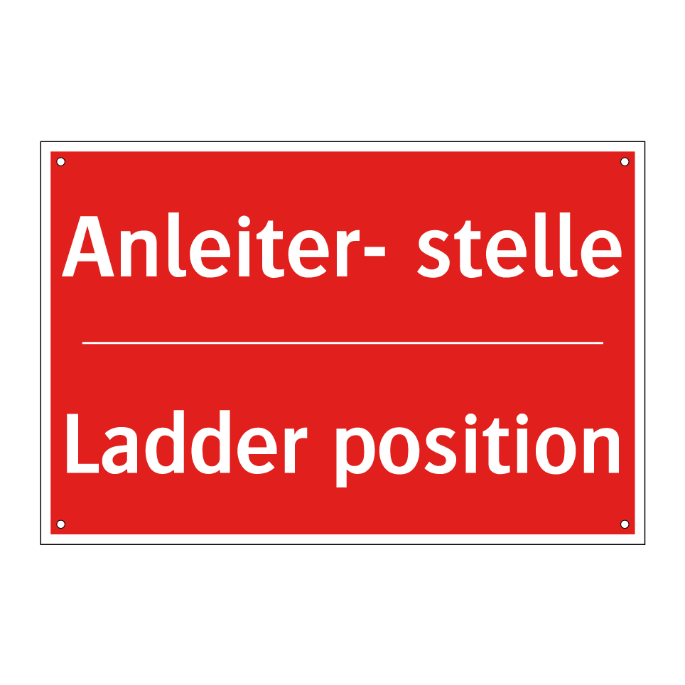 Anleiter- stelle - Ladder position
