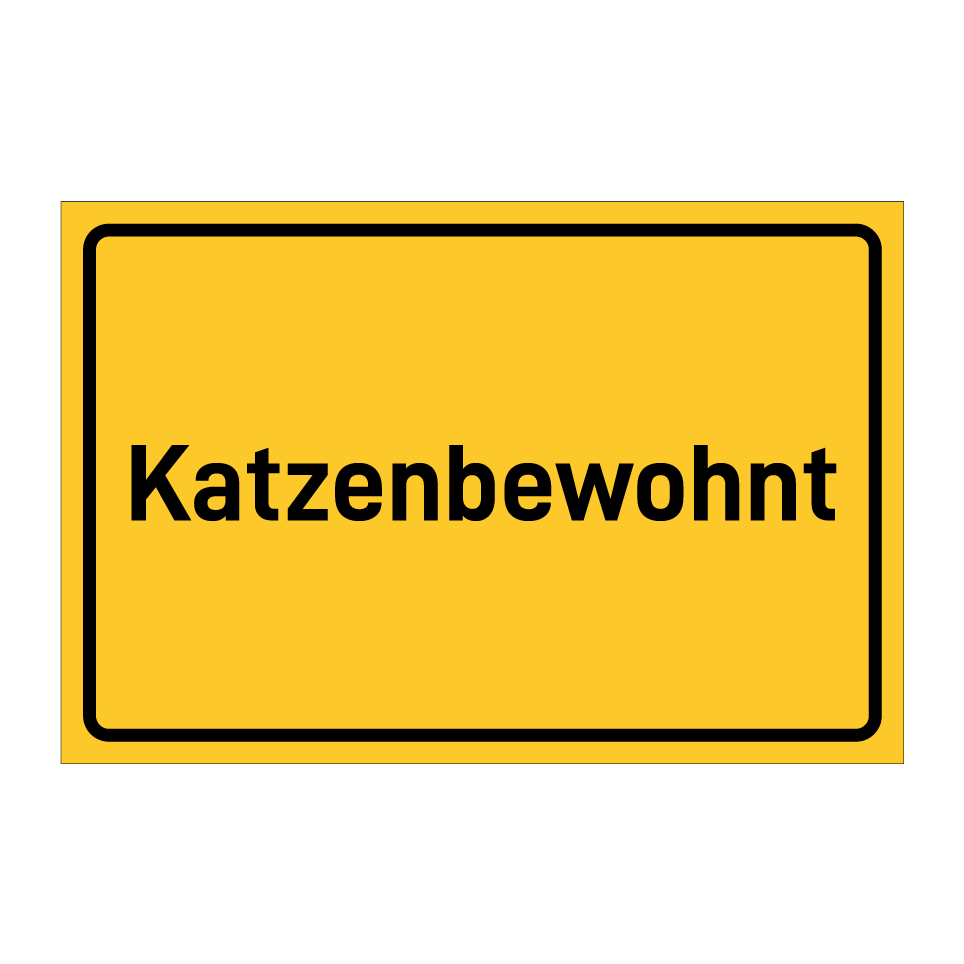 Katzenbewohnt