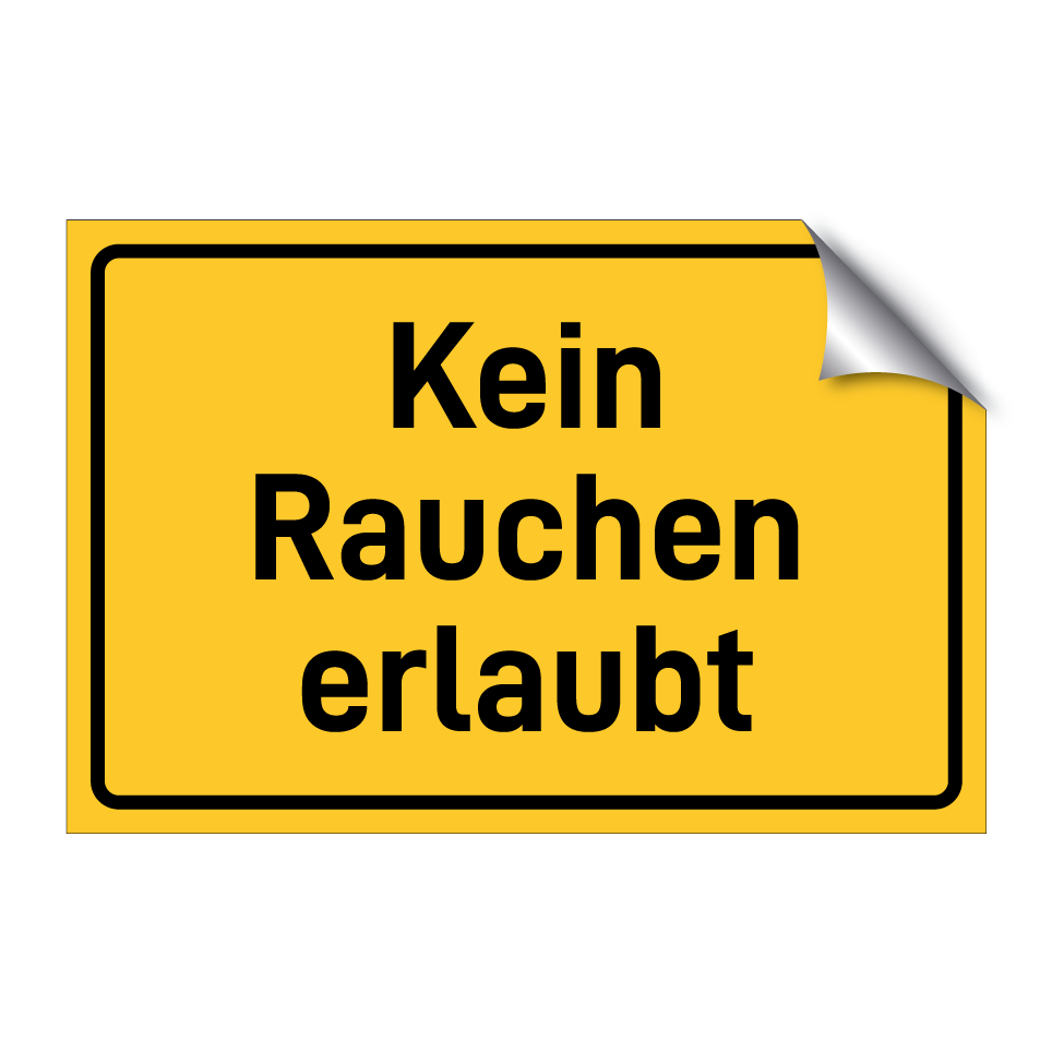 Kein Rauchen erlaubt