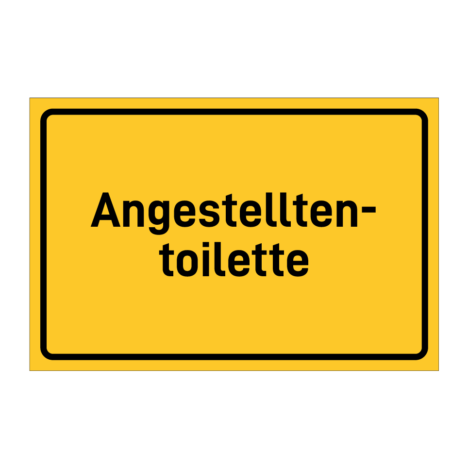 Angestellten- toilette