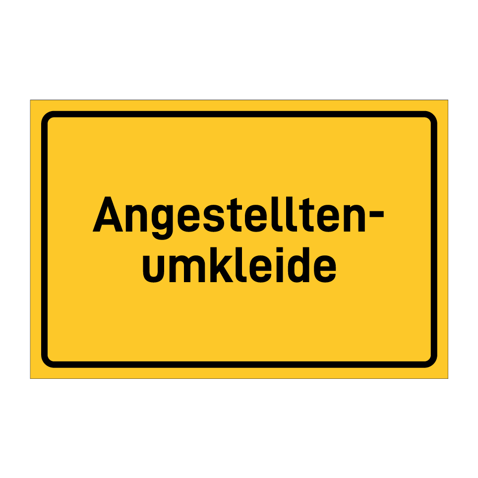 Angestellten- umkleide