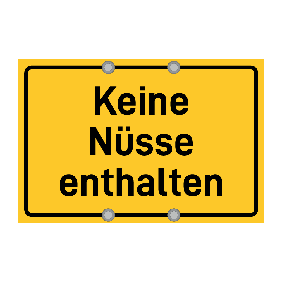 Keine Nüsse enthalten