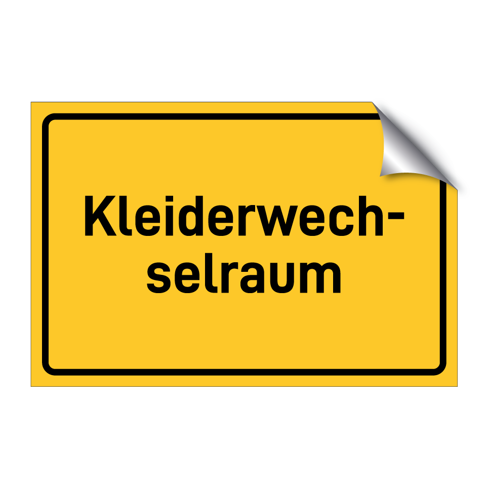Kleiderwech- selraum