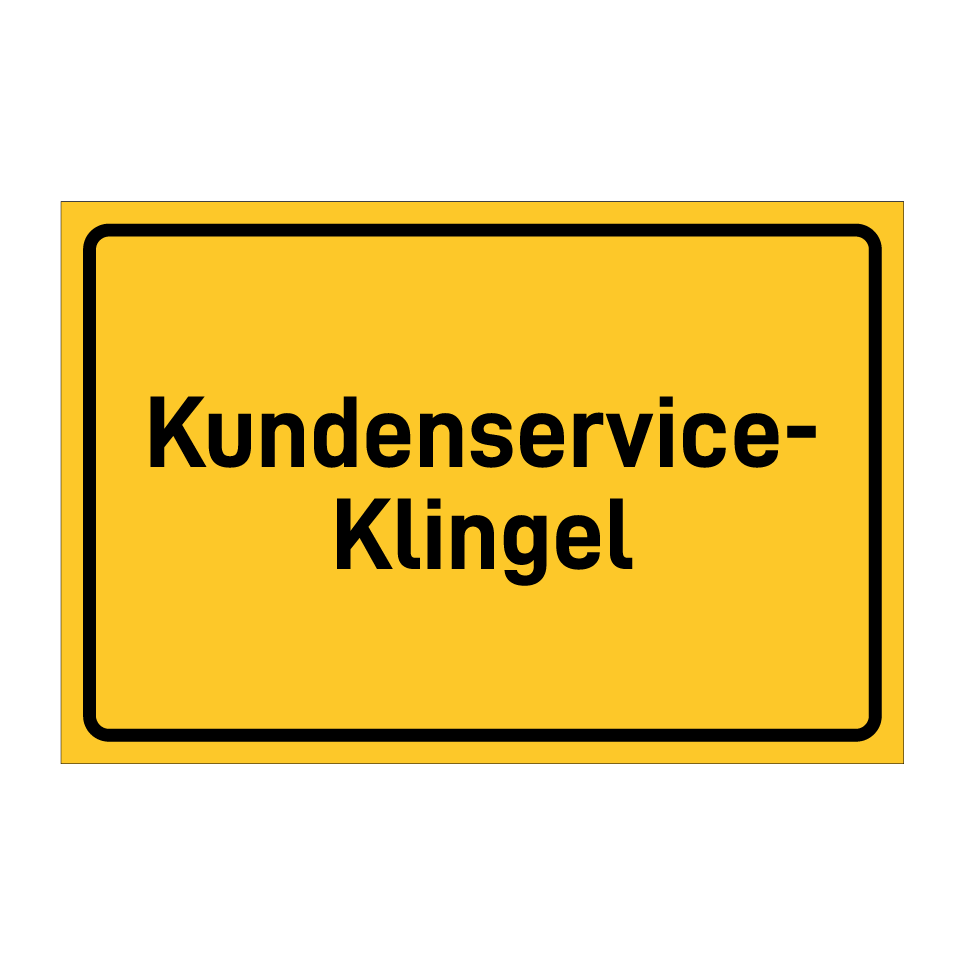 Kundenservice- Klingel