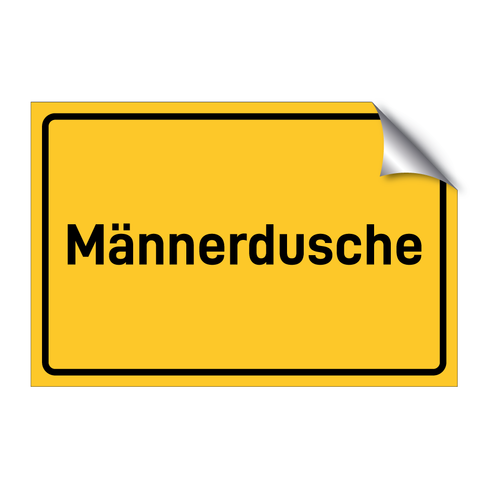 Männerdusche