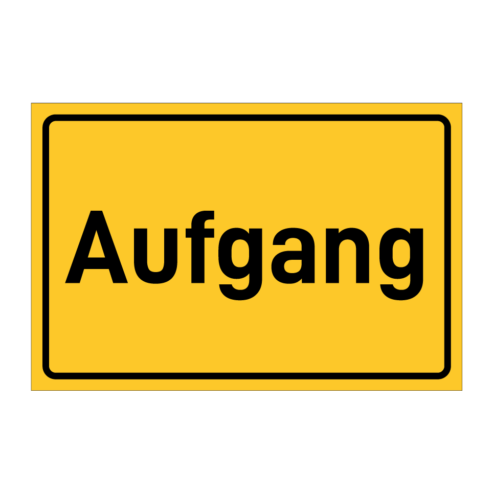 Aufgang
