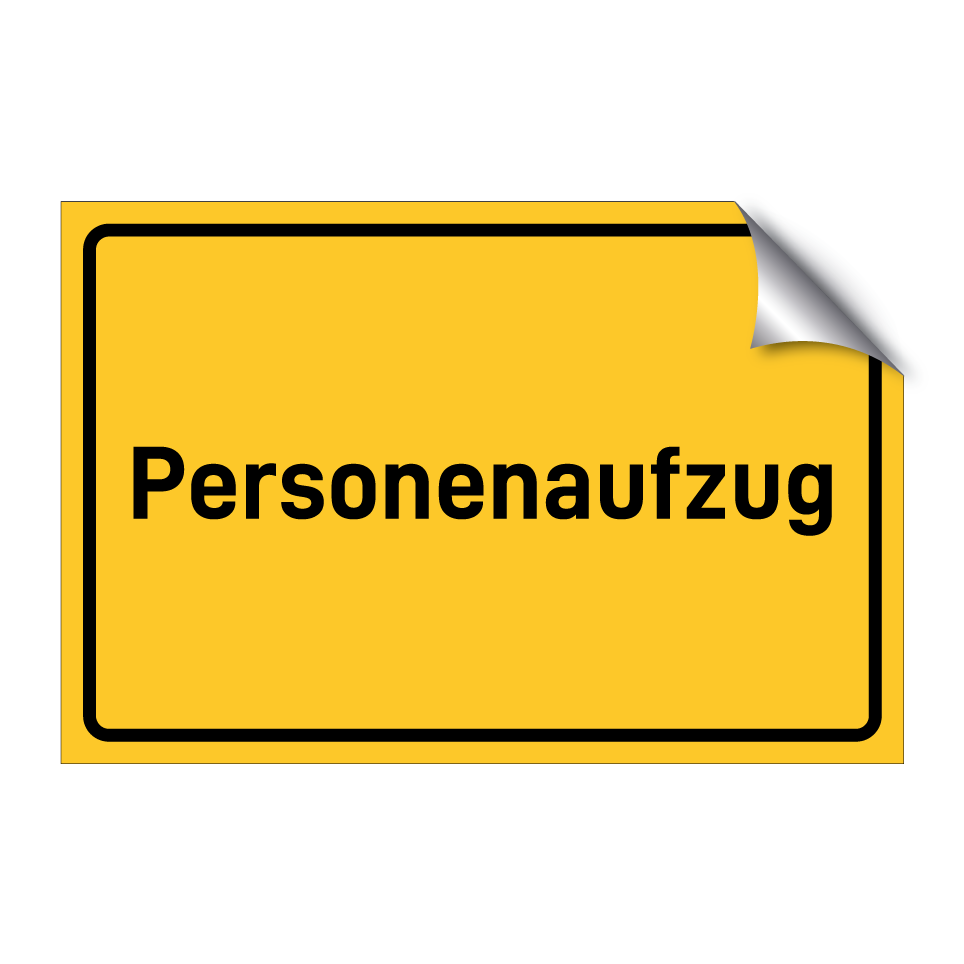 Personenaufzug