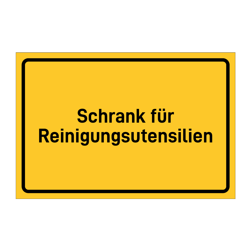 Schrank für Reinigungsutensilien