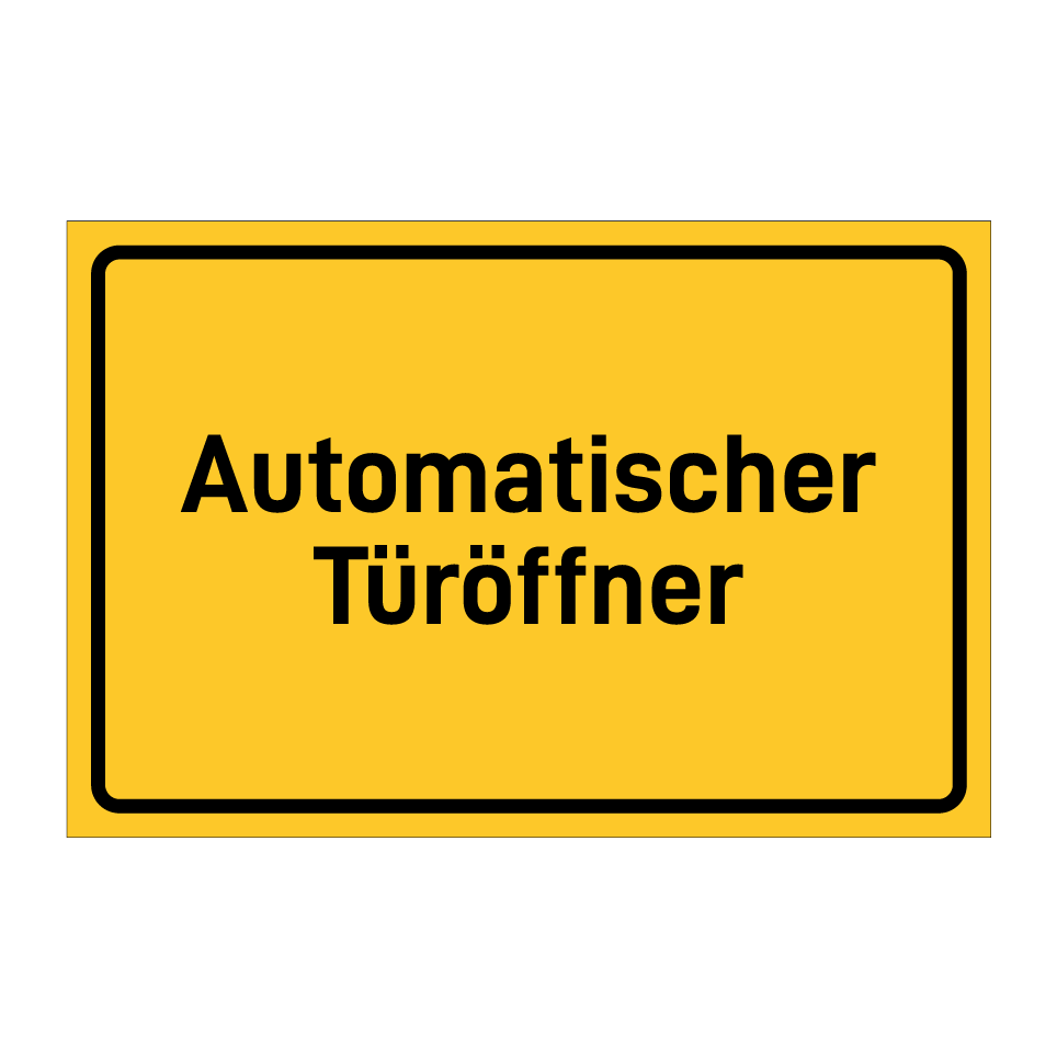 Automatischer Türöffner