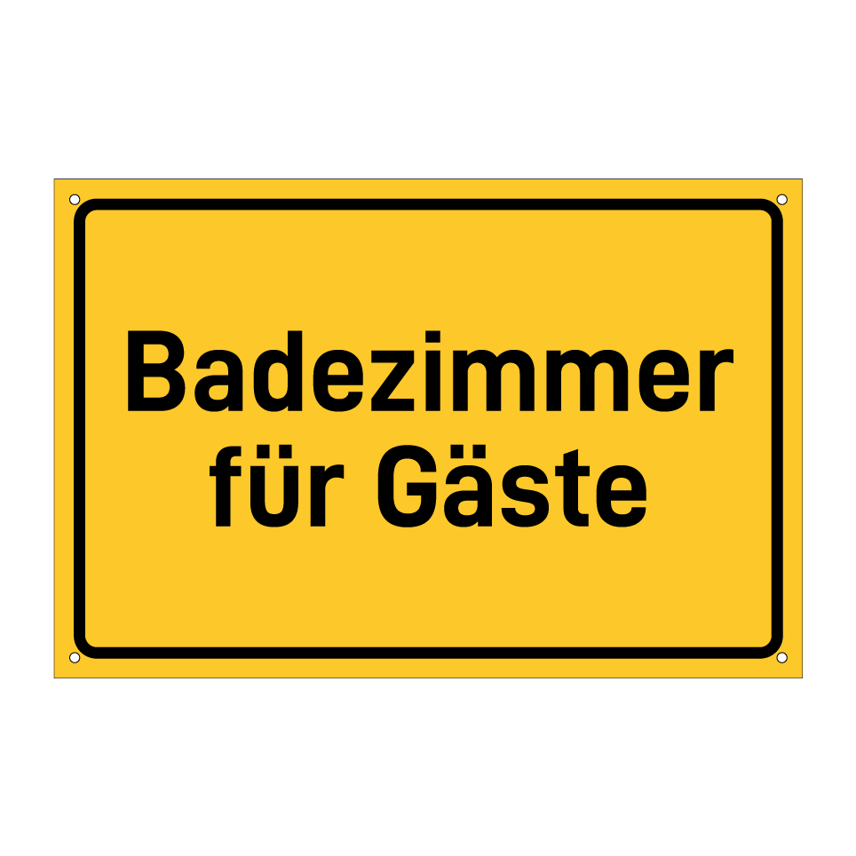 Badezimmer für Gäste