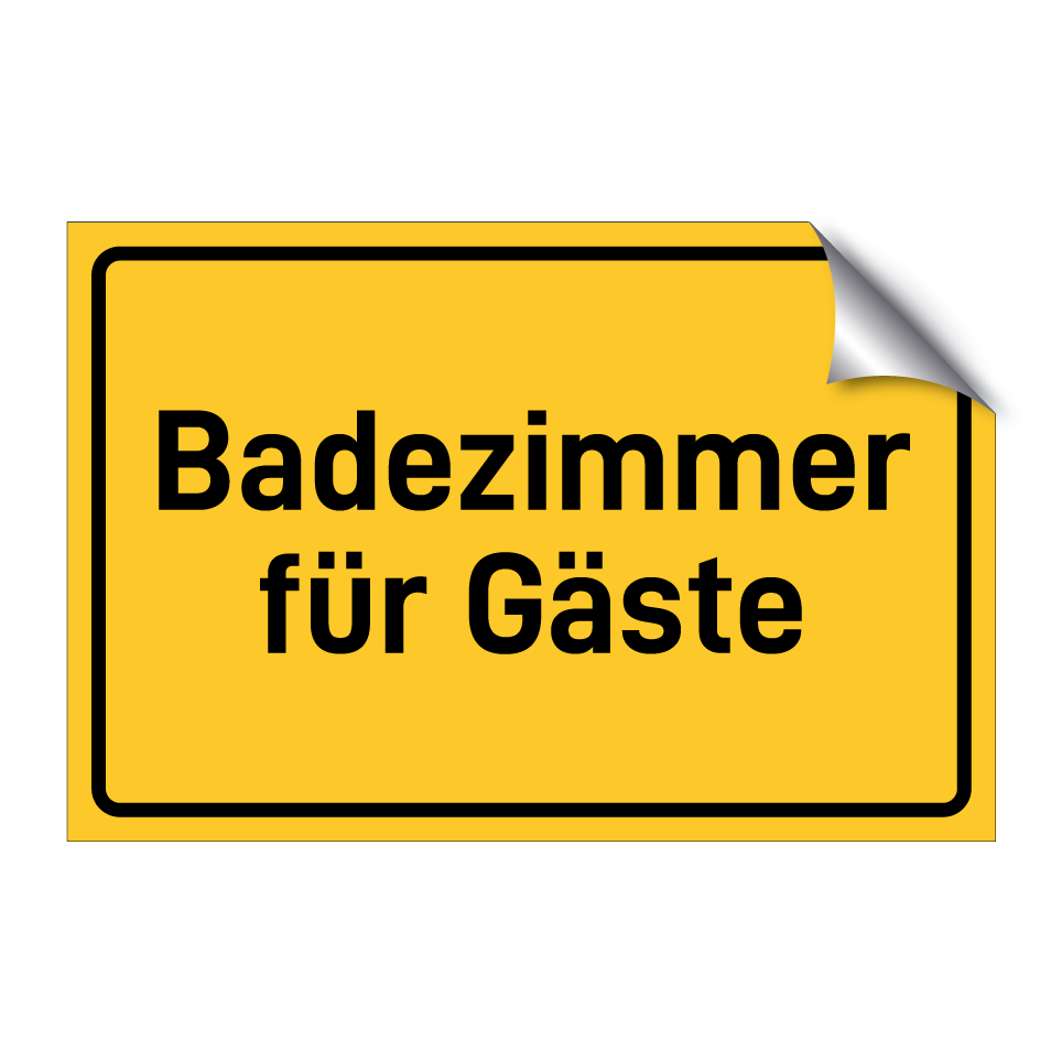 Badezimmer für Gäste