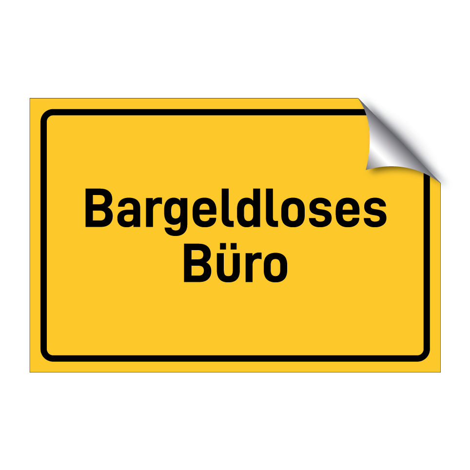 Bargeldloses Büro