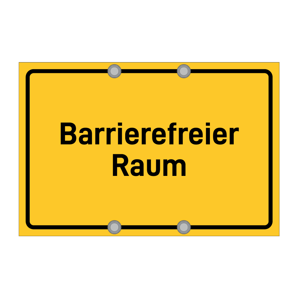 Barrierefreier Raum