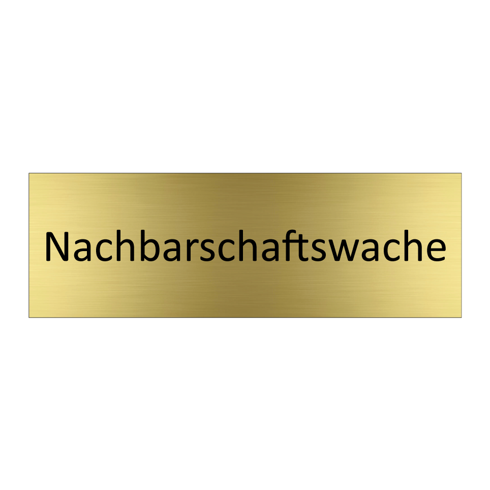 Nachbarschaftswache