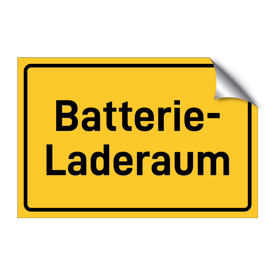 Batterie- Laderaum