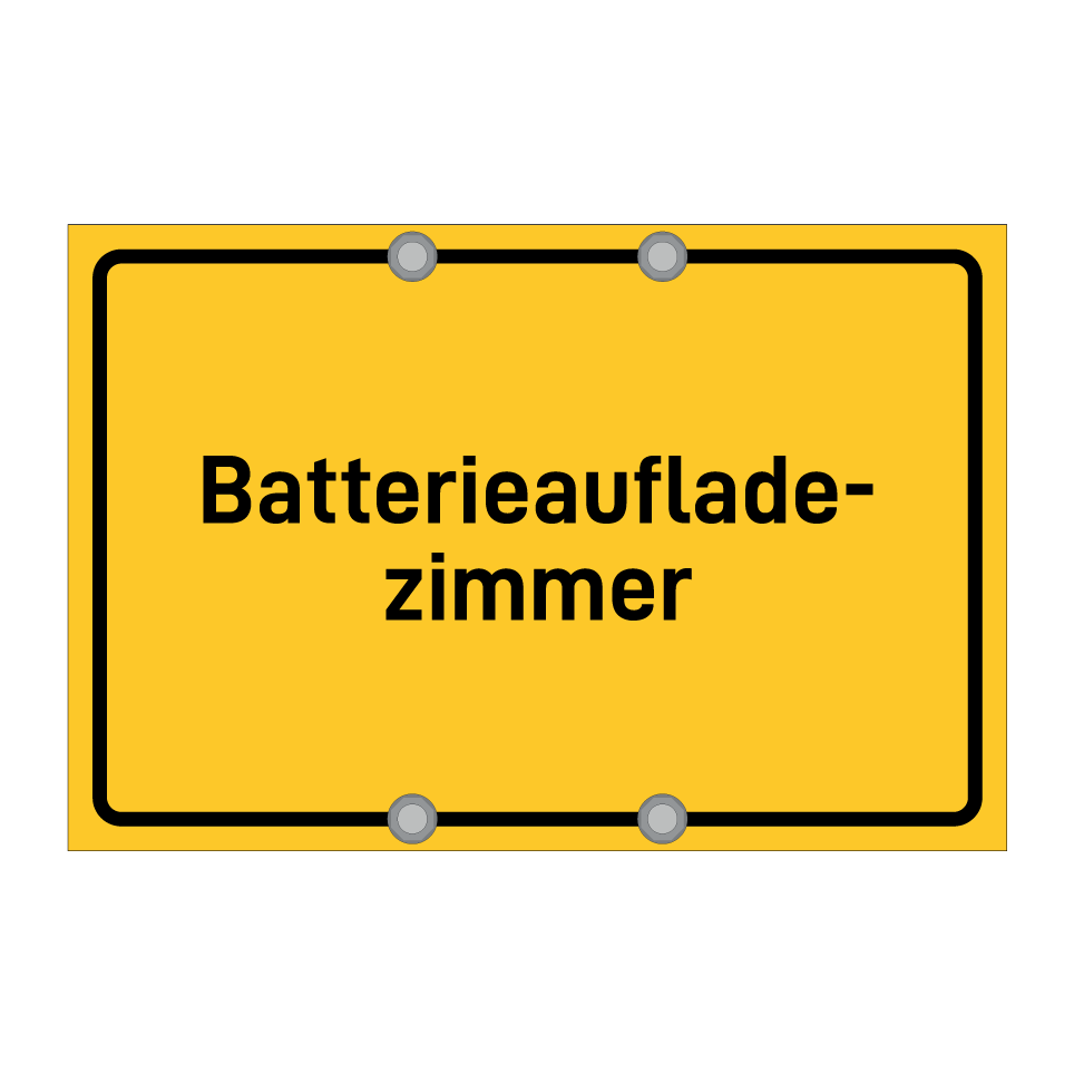Batterieauflade- zimmer