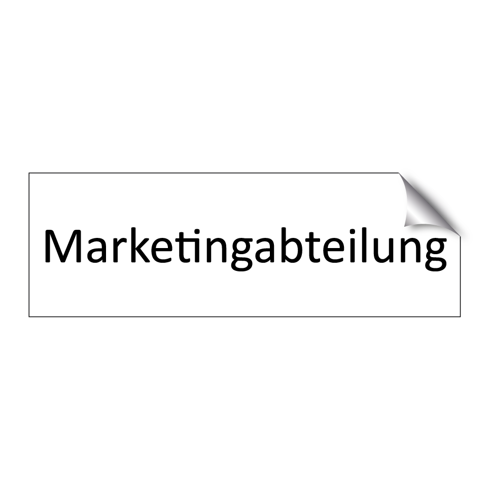 Marketingabteilung