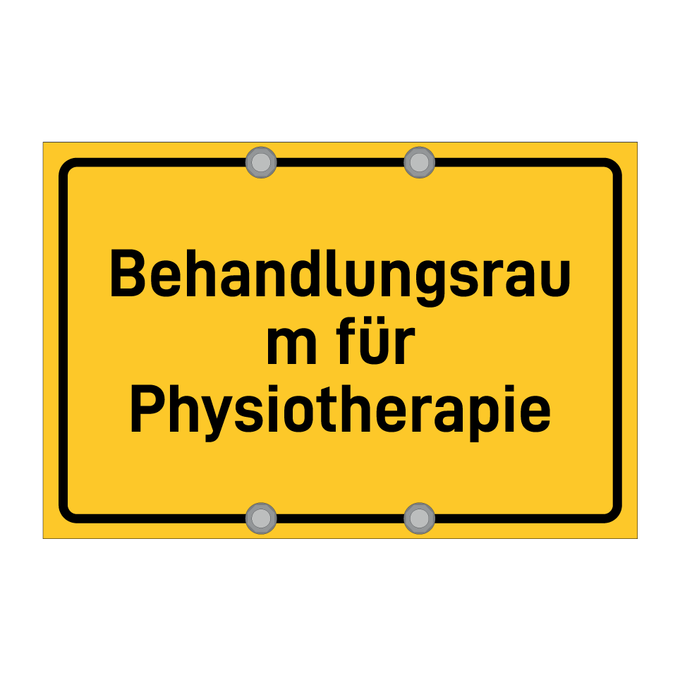 Behandlungsraum für Physiotherapie