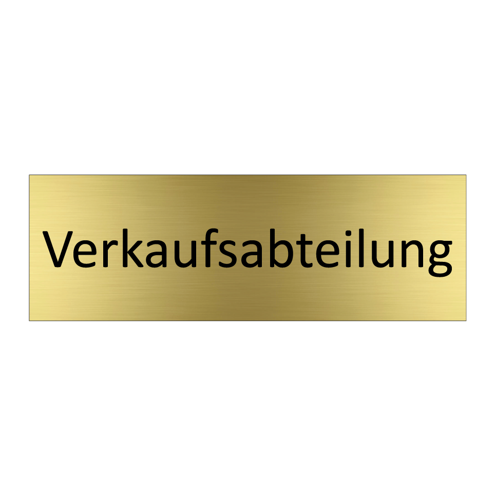 Verkaufsabteilung