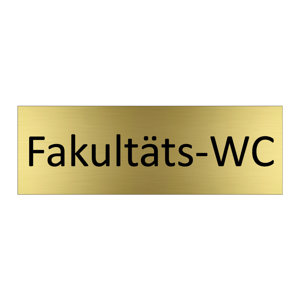 Fakultäts-WC