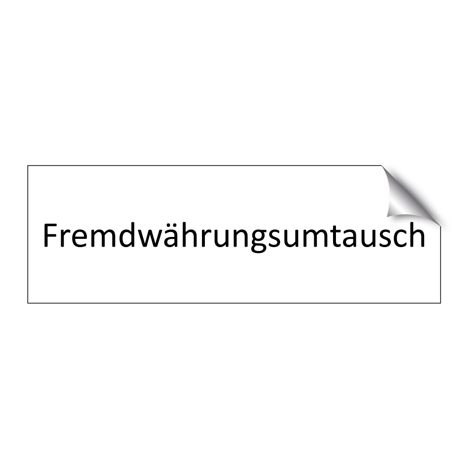 Fremdwährungsumtausch