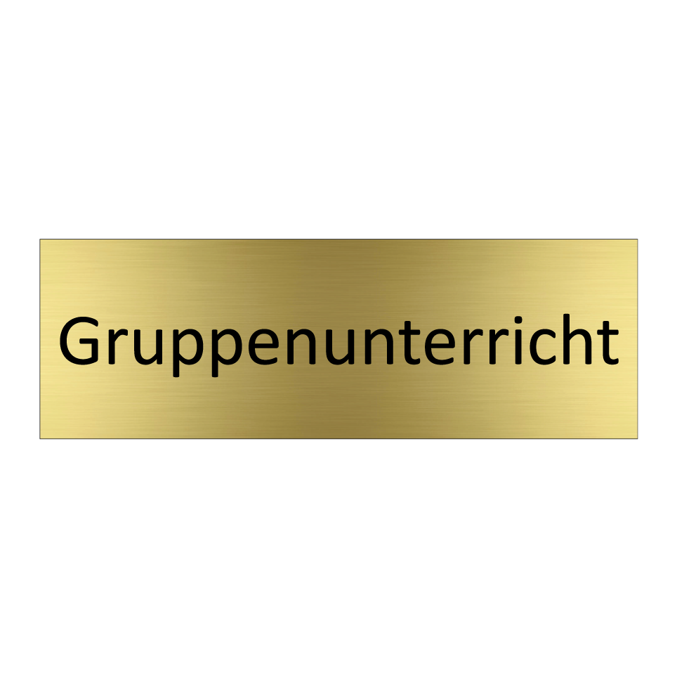 Gruppenunterricht