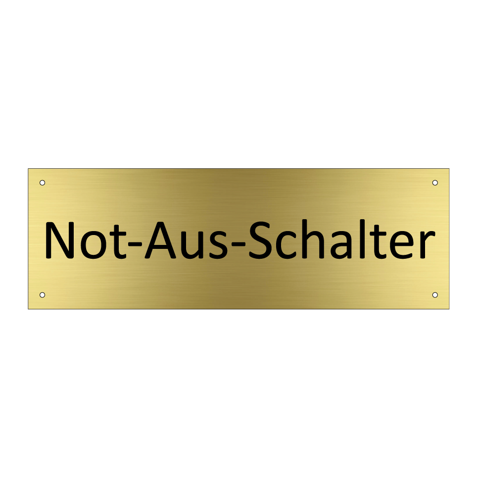 Not-Aus-Schalter