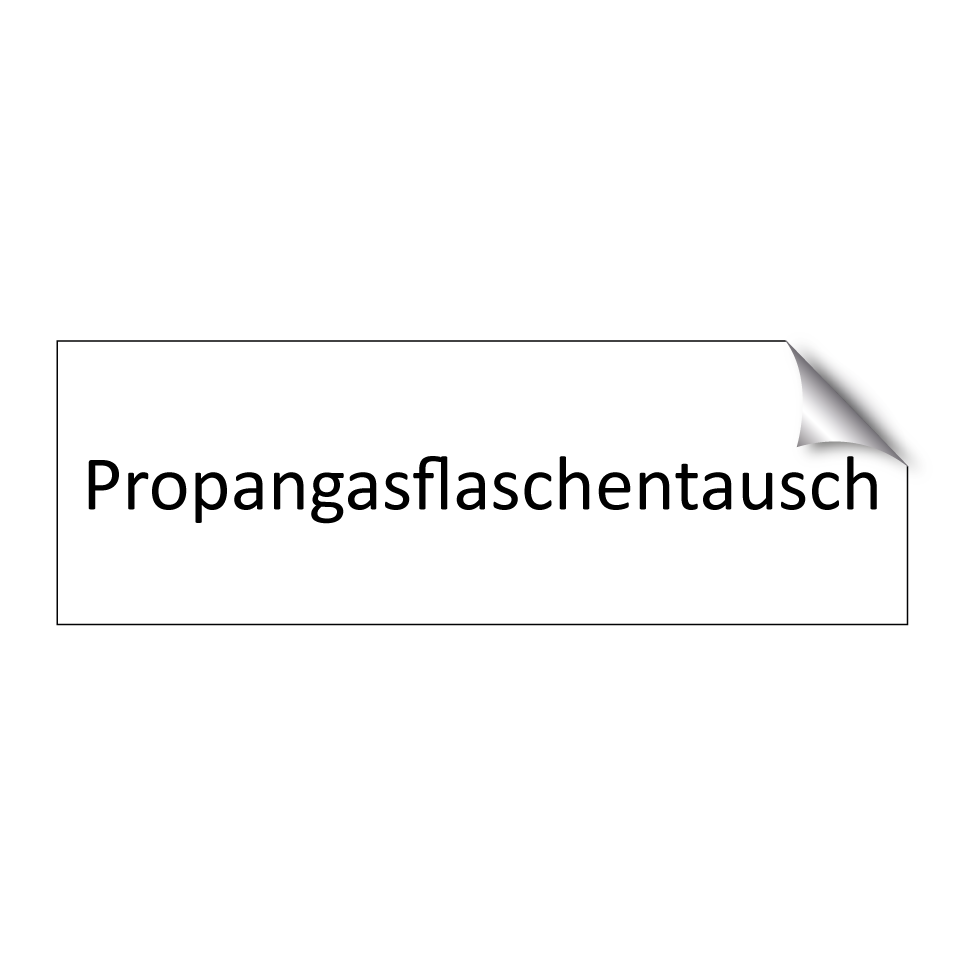 Propangasflaschentausch