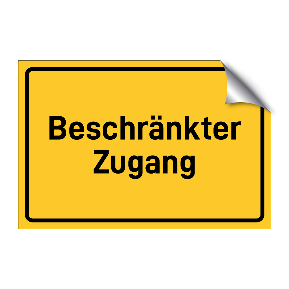 Beschränkter Zugang
