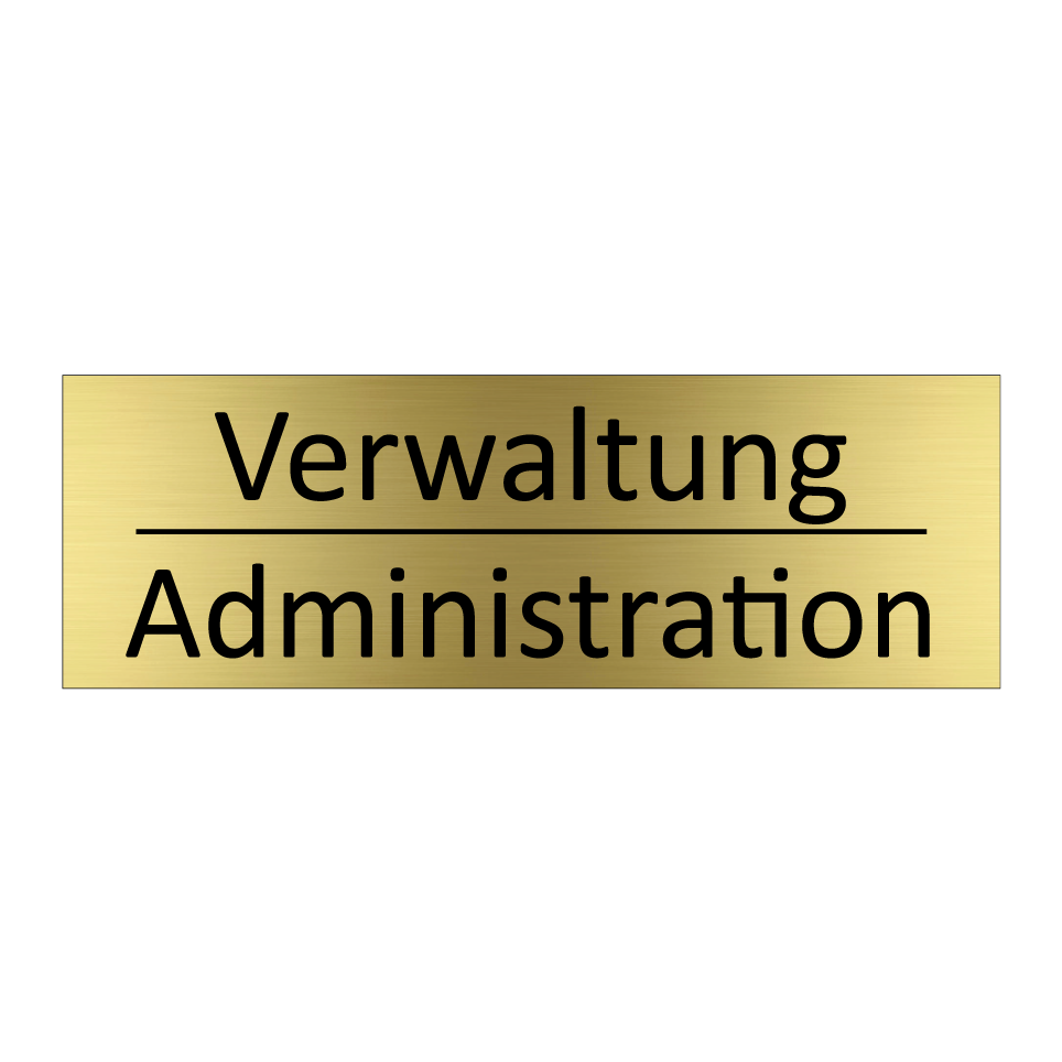 Verwaltung - Administration