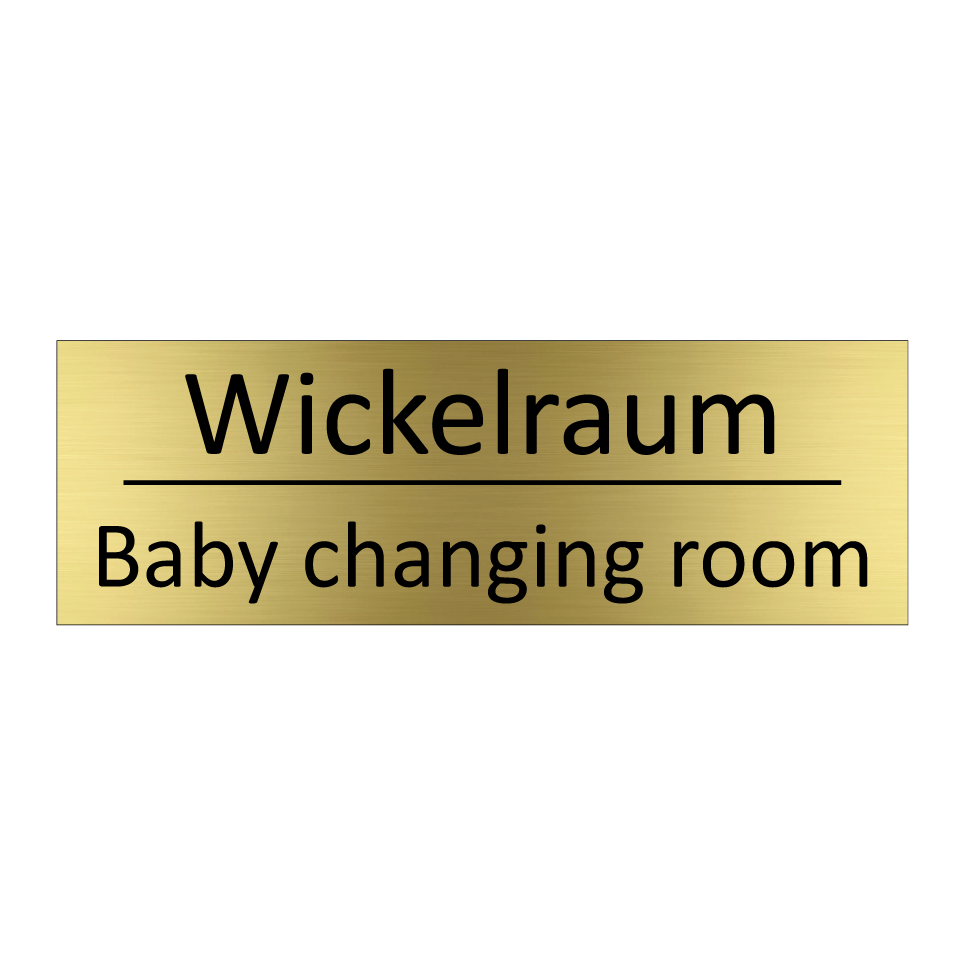 Wickelraum - Baby changing room