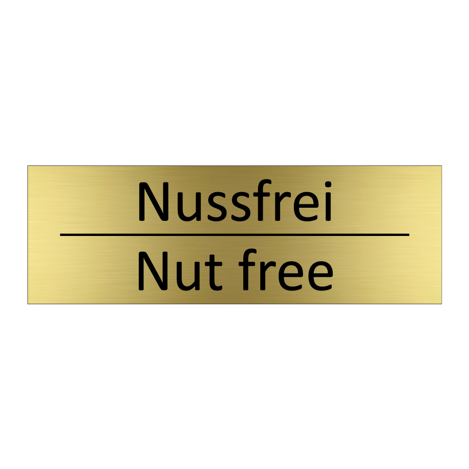 Nussfrei - Nut free