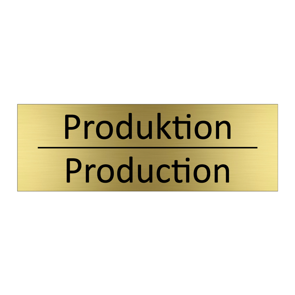 Produktion - Production