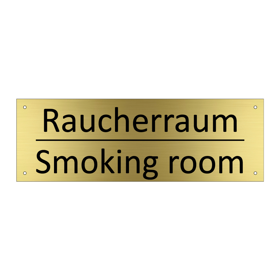 Raucherraum - Smoking room