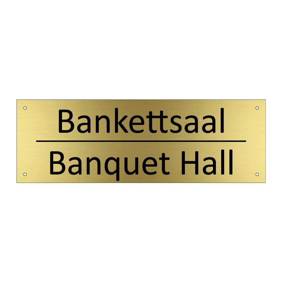 Bankettsaal - Banquet Hall
