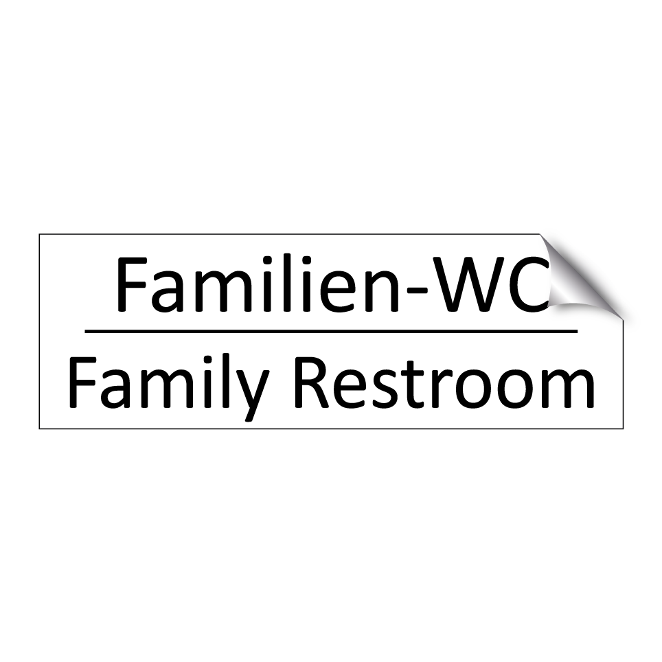 Familien-WC - Family Restroom
