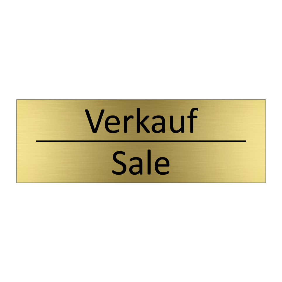Verkauf - Sale