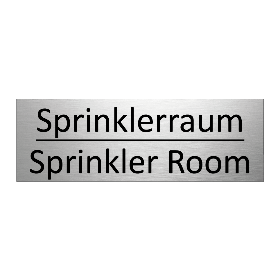 Sprinklerraum - Sprinkler Room