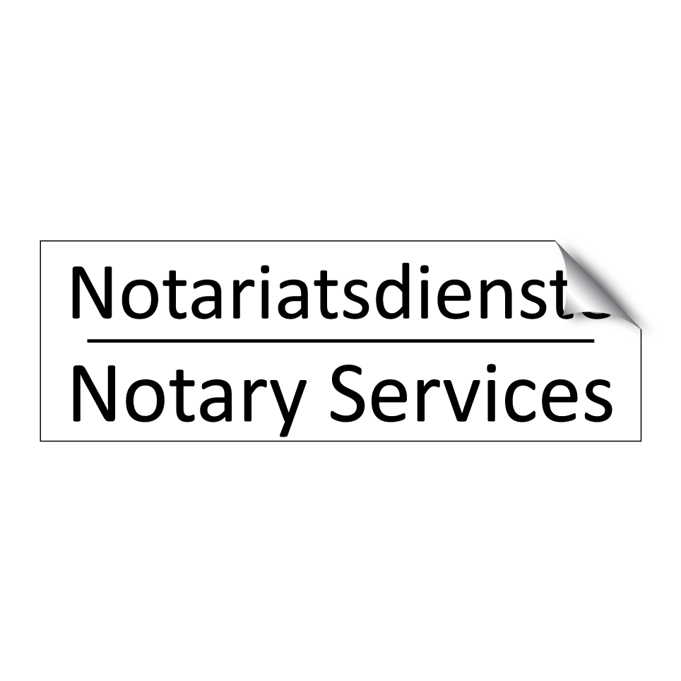 Notariatsdienste - Notary Services
