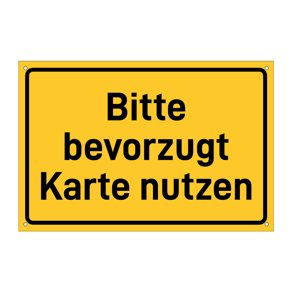 Bitte bevorzugt Karte nutzen