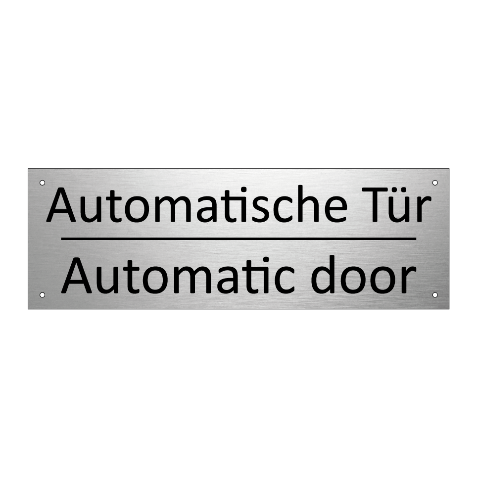 Automatische Tür - Automatic door