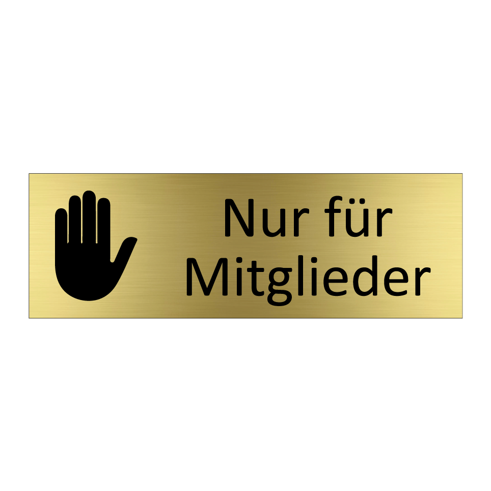 Nur für Mitglieder