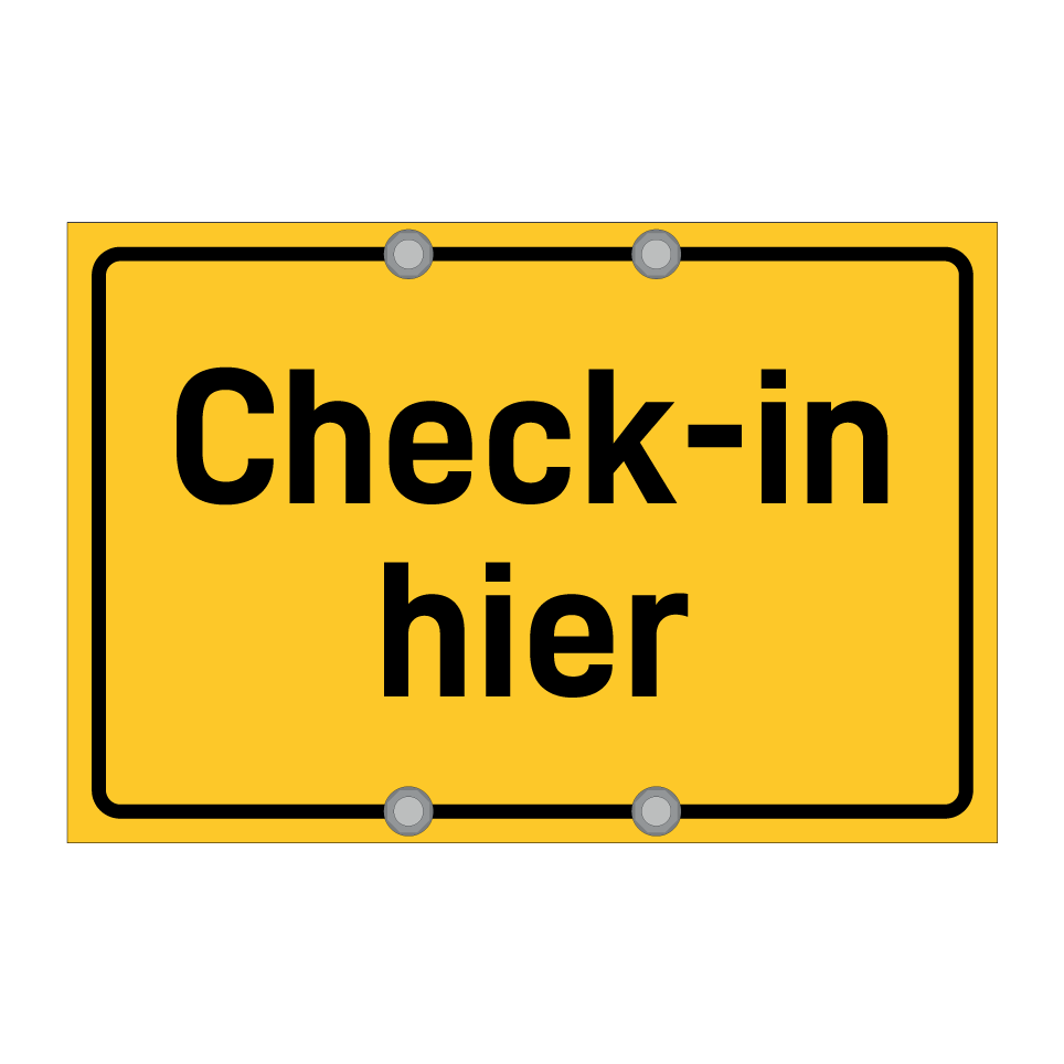 Check-in hier