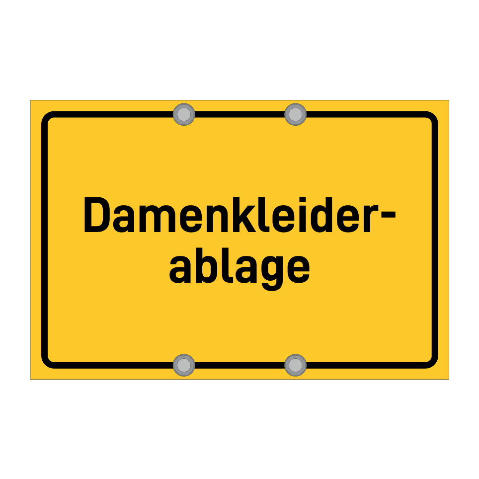Damenkleider- ablage