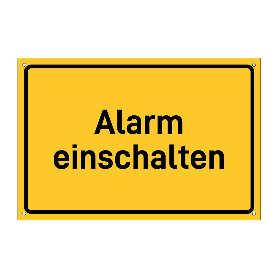 Alarm einschalten